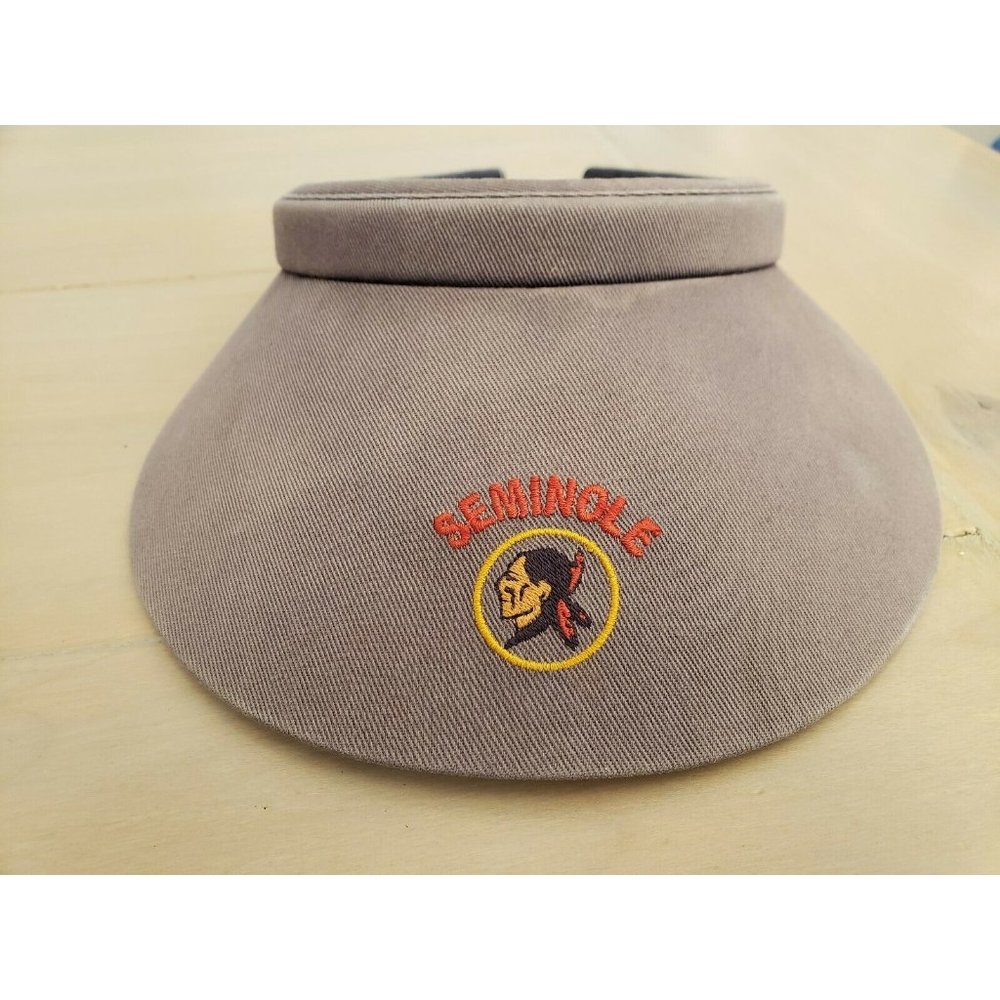 SEMINOLE GOLF CLUB GOLF VISOR IMPERIAL HEADWEAR USA - HEAVILY FADED